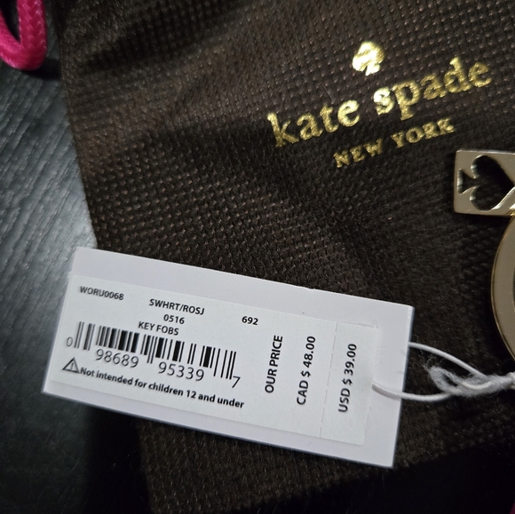 **"SOLD**Kate Spade Key Chain - Picture 2 of 5